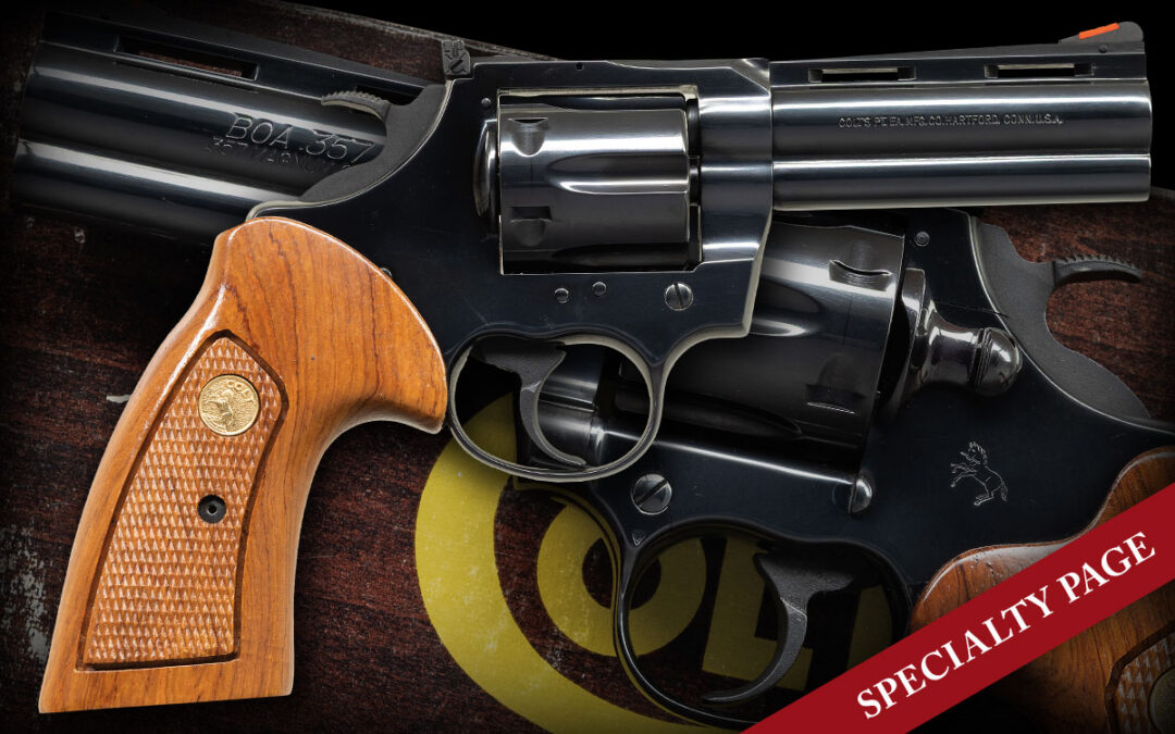 LIMITED PRODUCTION COLT BOA DA REVOLVER WITH MATCHING ORIGINAL BOX